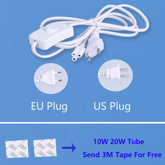 Lampka LED pod szafkę kuchenną 5W 10W 20W – zimna/ciepła biel 220V