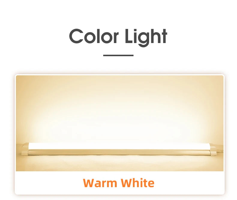 Podszafkowa Lampa LED 10W/20W – Listwa Oświetleniowa pod Szafkę Kuchenną 220V