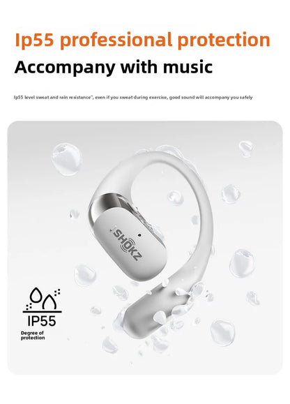 Shokz OpenFit 2+ słuchawki open-ear z Dolby Audio