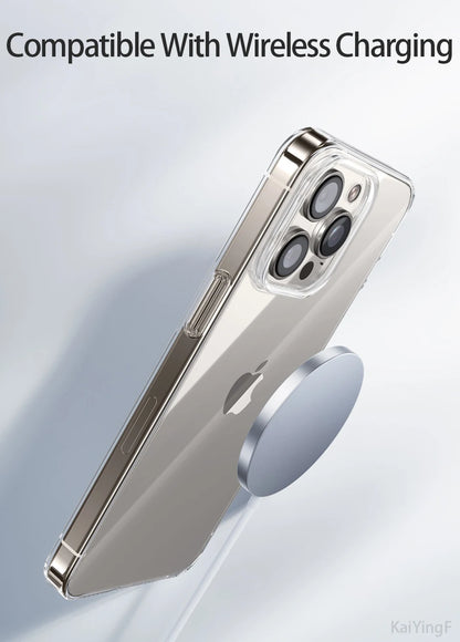 Przezroczyste etui silikonowe iPhone 16 15 14 13 12 11 Pro Max XR XS