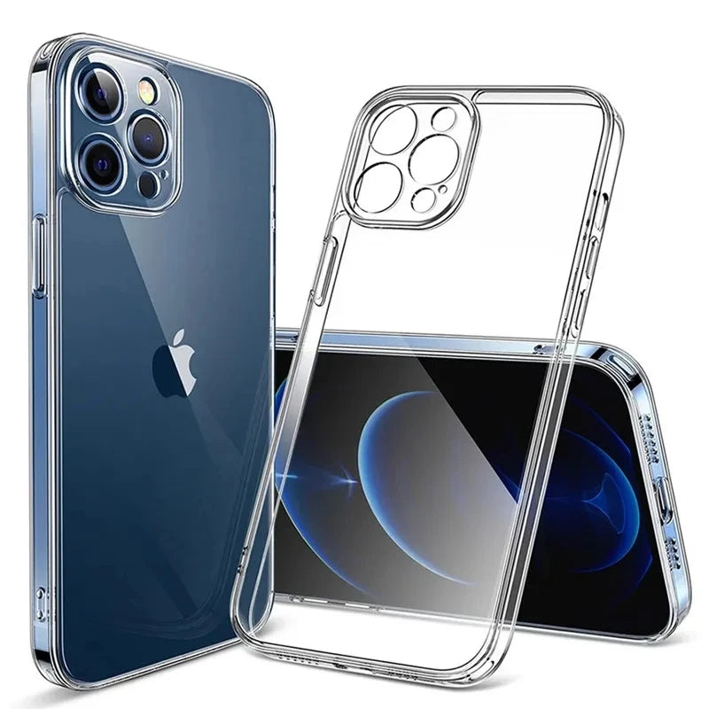 Przezroczyste etui silikonowe TPU do iPhone – ochrona bez kompromisów