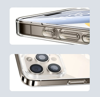 Przezroczyste etui silikonowe iPhone 16 15 14 13 12 11 Pro Max XR XS