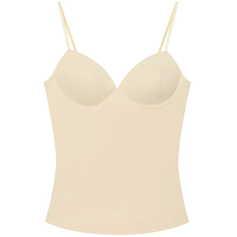 Bordowy Top Gorsetowy Damski Bustier – Elegancki Camisole z Odkrytymi Plecami