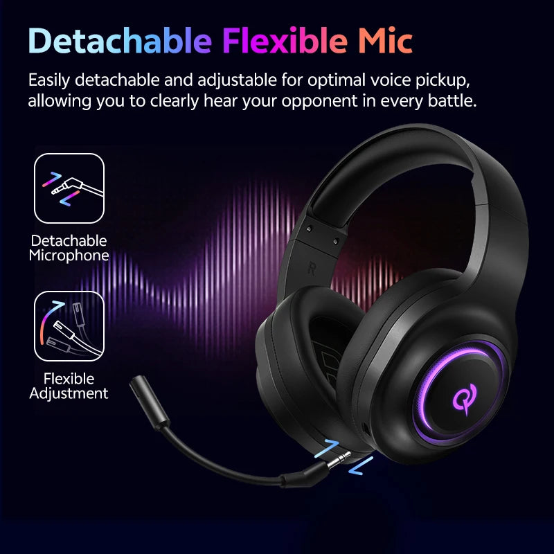 Słuchawki Bluetooth QCY Heroad V200 - 50mm Driver