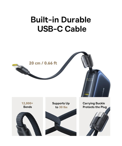 Baseus 45W Power Bank 10000mAh USB-C - Szybkie ładowanie