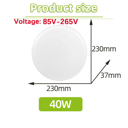 Lampa sufitowa LED 15W-50W nowoczesna do salonu sypialni kuchni