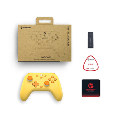 GameSir Nova Lite Bezprzewodowy Gamepad | Bluetooth, Dongle, USB-C | Switch, Android, iOS, PC