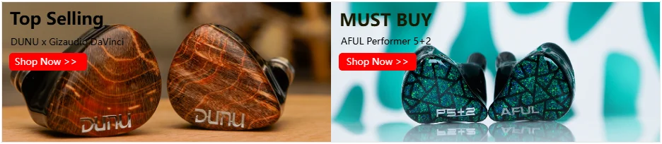 AFUL Performer 5+2 i 7 - Słuchawki douszne z hybrydową technologią