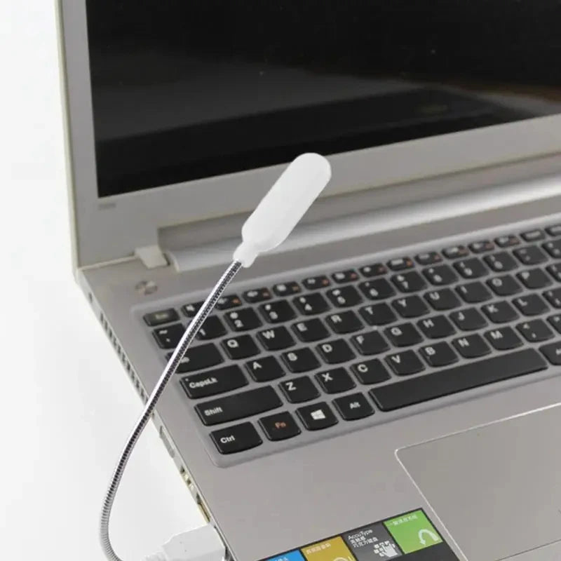 Lampka USB do laptopa LED – elastyczna lampka do czytania i klawiatury