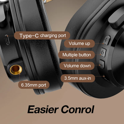 Słuchawki Bluetooth OneOdio Fusion A70 — Hi-Res Audio, 72H, Studio & DJ