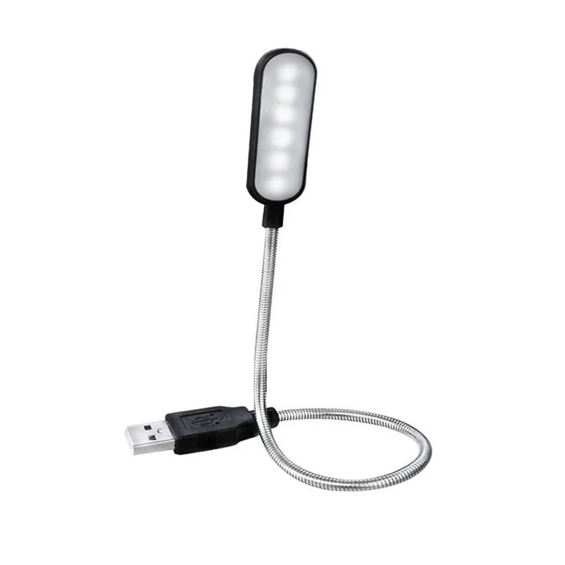 Lampka USB do laptopa LED – elastyczna lampka do czytania i klawiatury