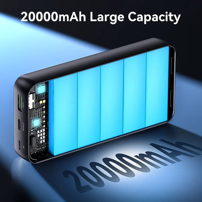 Power Bank 20000mAh 22.5W szybkie ładowanie iPhone Xiaomi