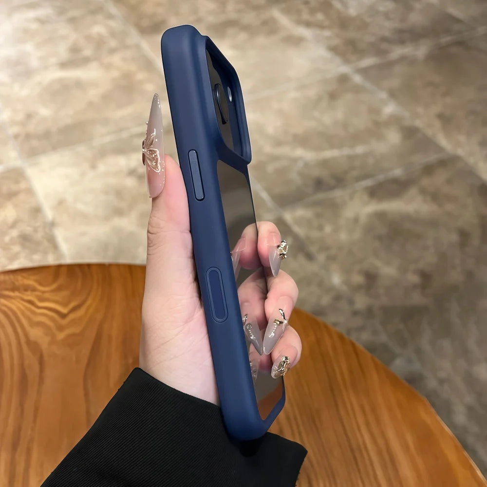 Etui do iPhone 17 Pro Max / 17 Pro / 17 Air – przezroczyste, wzmocnione, z ochroną aparatu