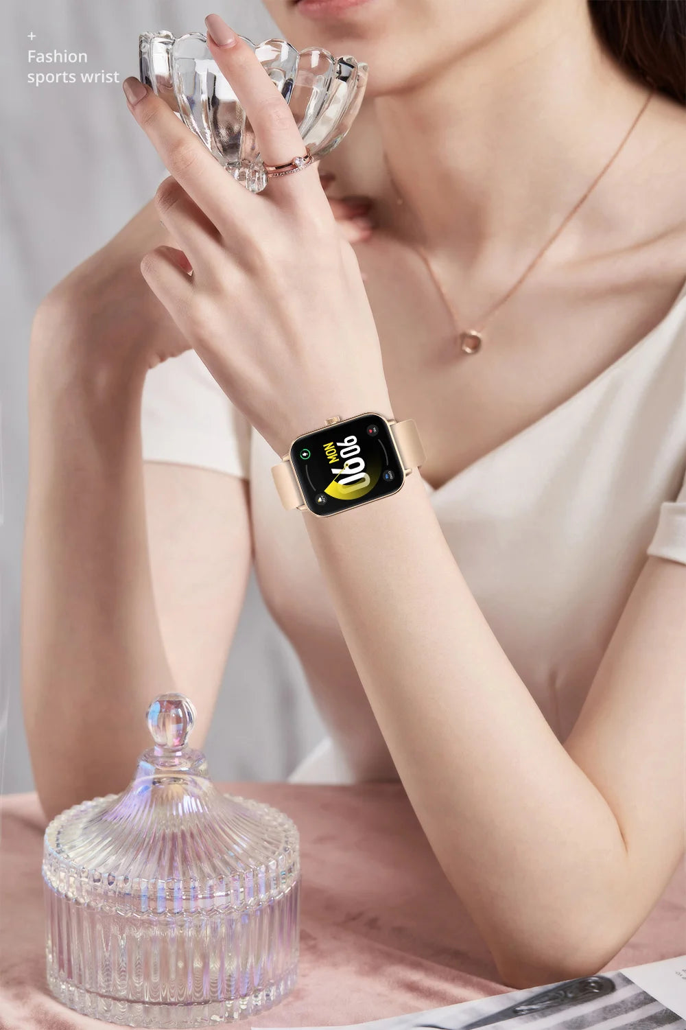 Smartwatch COLMI P81 z rozmowami Bluetooth, monitorem zdrowia 24H i 100+ trybami sportowymi