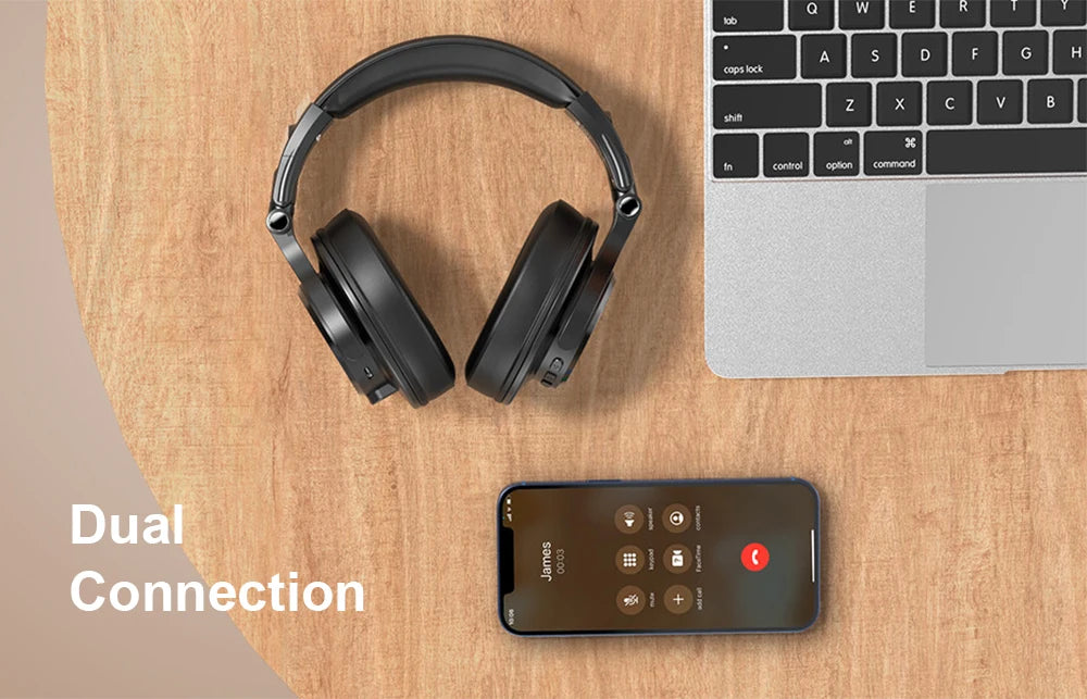 Słuchawki Bluetooth OneOdio Fusion A70 — Hi-Res Audio, 72H, Studio & DJ