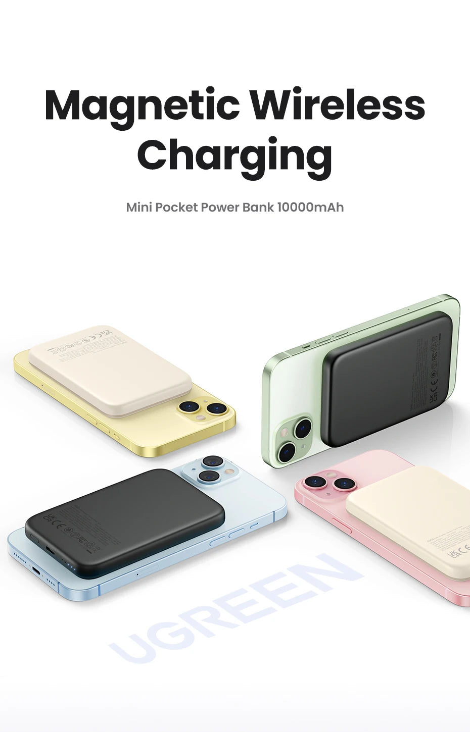 PowerBank 10000mAh MagSafe Wireless 20W do iPhone