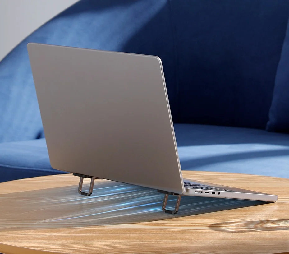 Baseus Składana Podstawka pod Laptopa Aluminiowa - Regulowana Wysokość, Para