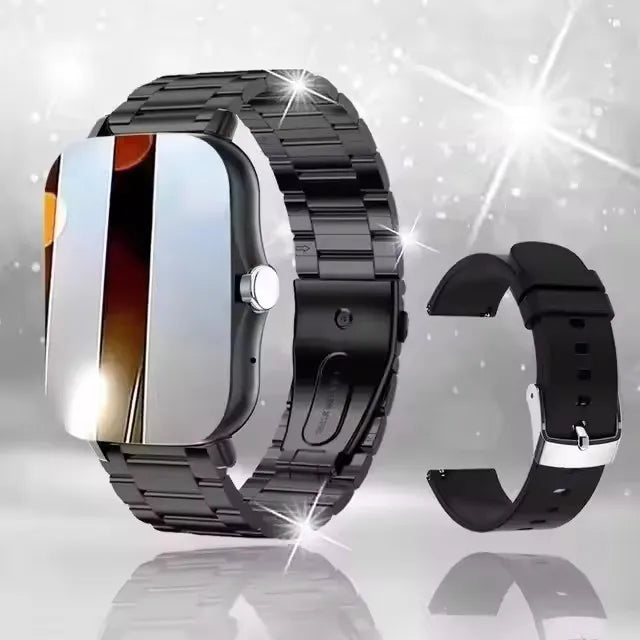 Smartwatch z rozmowami Bluetooth, monitorem zdrowia i GPS – ekran 2,01"