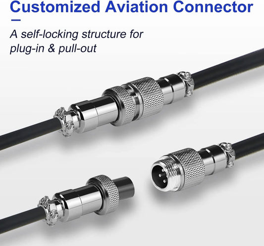 Spiralny Kabel USB-C do Klawiatury Mechanicznej z Złączem Lotniczym Aviator | do 3m