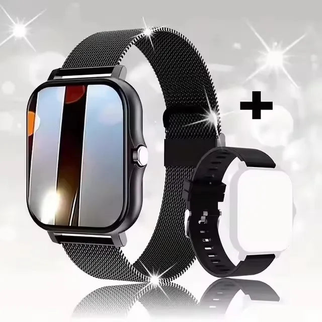 Smartwatch z rozmowami Bluetooth, monitorem zdrowia i GPS – ekran 2,01"