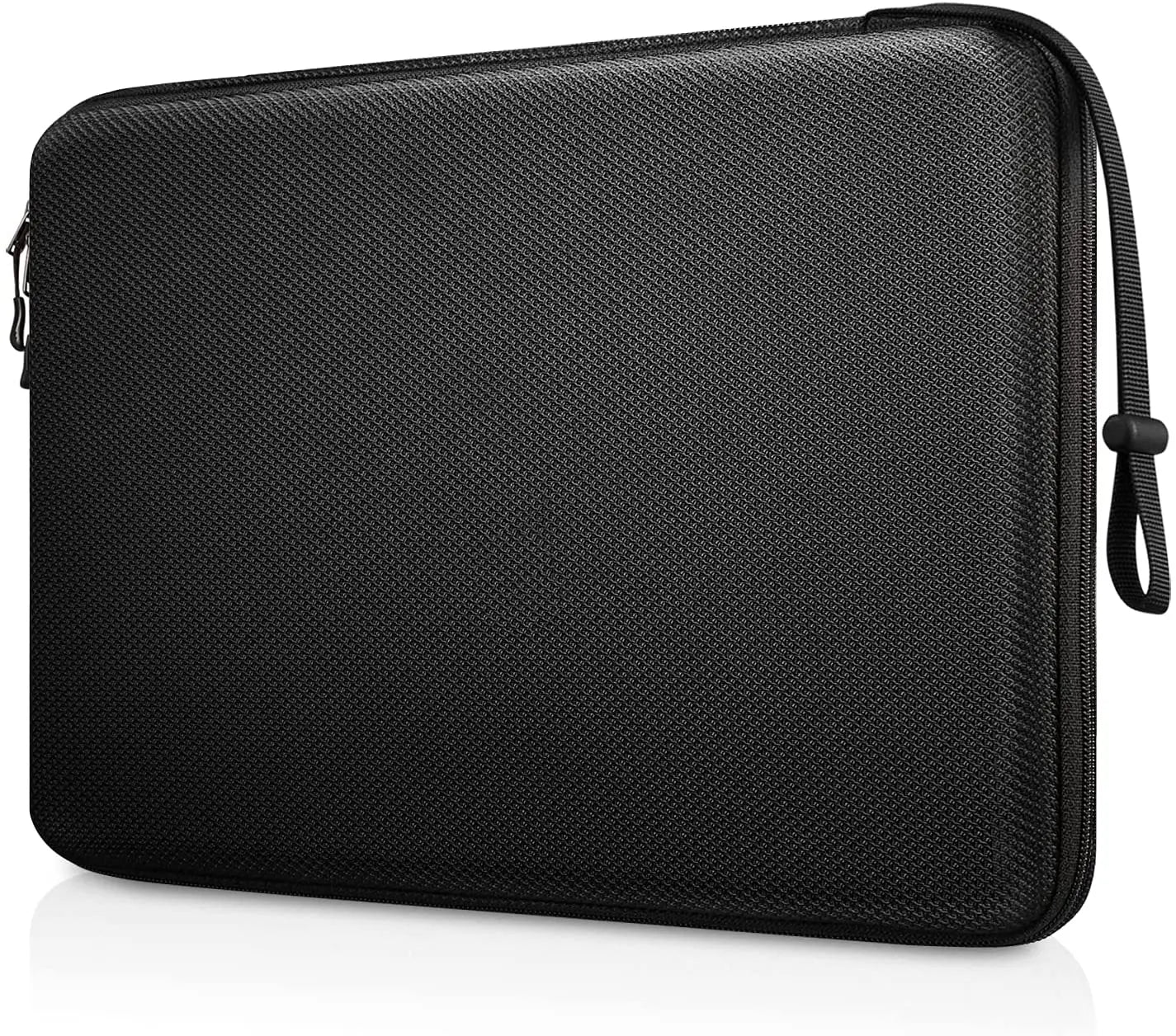 Etui na laptopa 13 14 15,6 cala EVA wodoodporne z paskami czarne