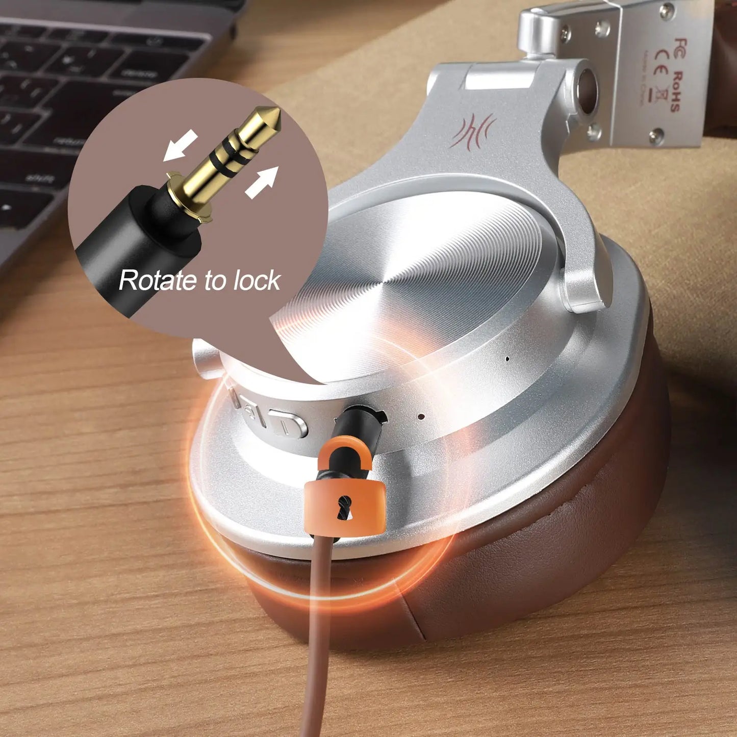 Słuchawki Bluetooth OneOdio Fusion A70 — Hi-Res Audio, 72H, Studio & DJ