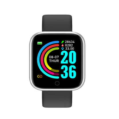 Smartwatch Damski Męski CHAOGENB Y68 – Monitorowanie Snu, Tętna i Aktywności