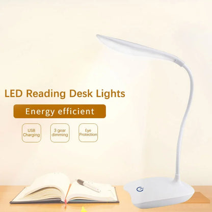 Lampka biurkowa LED USB z ochroną oczu – lampka do czytania i nauki