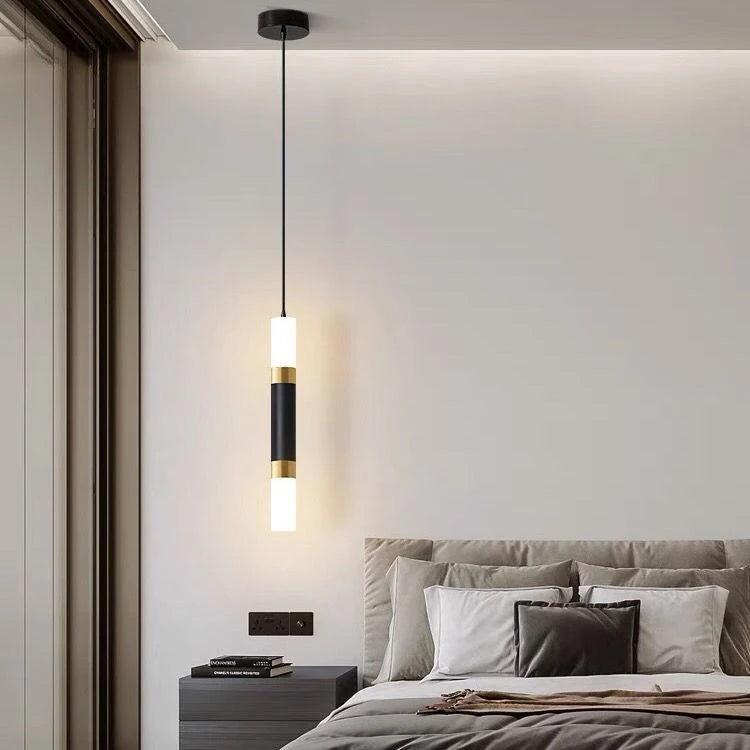 Lampa wisząca LED 6W dwukierunkowa góra-dół | aluminium | salon kuchnia bar