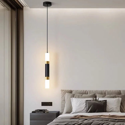 Lampa wisząca LED 6W dwukierunkowa góra-dół | aluminium | salon kuchnia bar