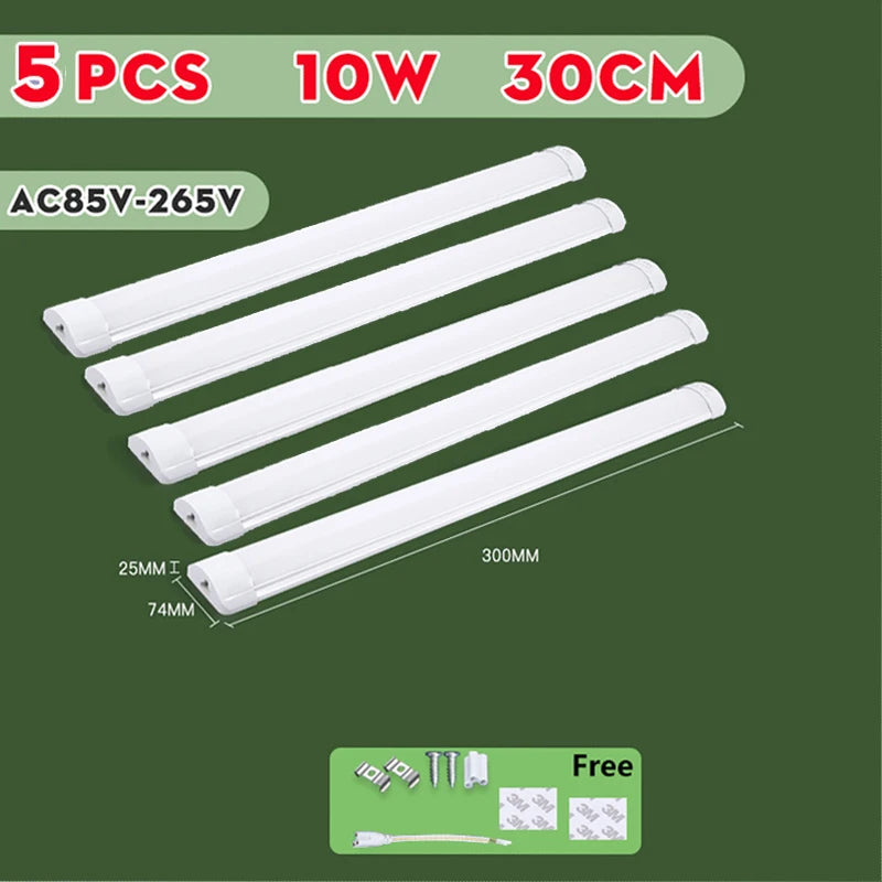 Lampka LED pod szafkę kuchenną 5W 10W 20W – zimna/ciepła biel 220V