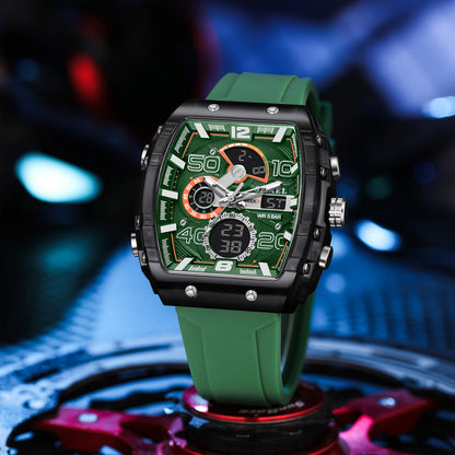 Smartwatch SMAEL 8109 – Dual Display, LED, Wodoszczelny 5ATM, Stoper i Alarm