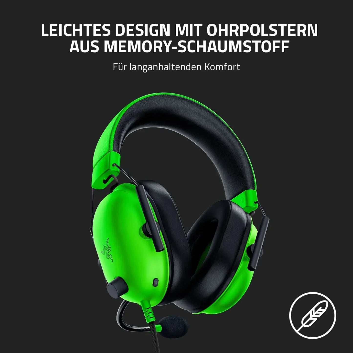 Razer BlackShark V2 X - Słuchawki gamingowe z ANC
