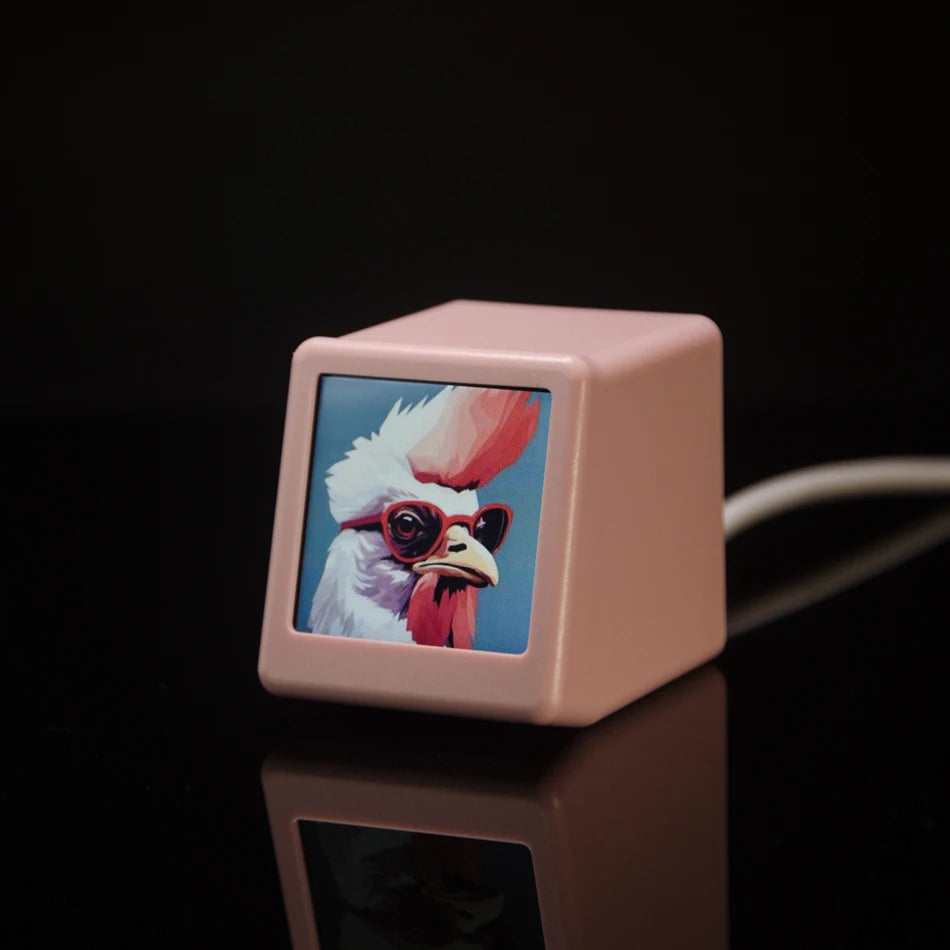 Inteligentna stacja pogody z zegarem i albumem GIF – GeekMagic SmallTV Ultra