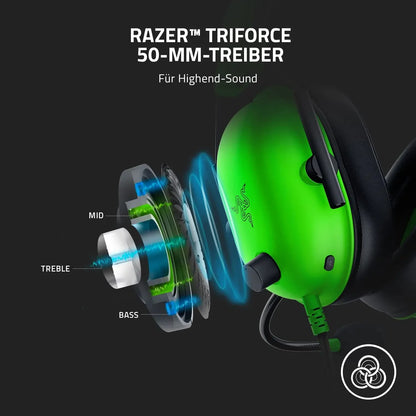 Razer BlackShark V2 X - Słuchawki gamingowe z ANC