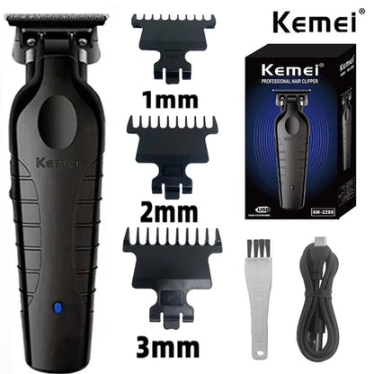 Maszynka do strzyżenia włosów Kemei KM-2299 – akumulator 1200mAh, USB, czas pracy 180 min