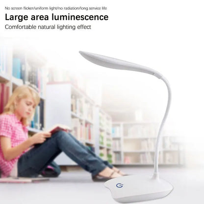 Lampka biurkowa LED USB z ochroną oczu – lampka do czytania i nauki