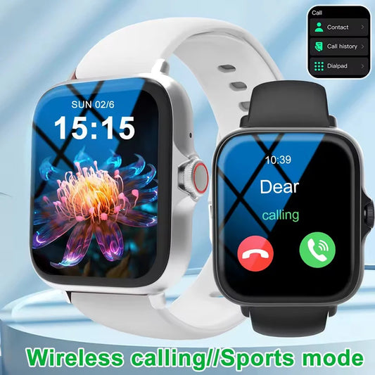 Smartwatch z rozmowami Bluetooth, monitorem zdrowia i GPS – ekran 2,01"