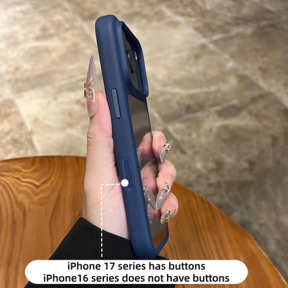 Etui do iPhone 17 Pro Max / 17 Pro / 17 Air – przezroczyste, wzmocnione, z ochroną aparatu