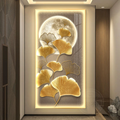 Kinkiet LED Ceramiczny Ginkgo – Nowoczesna Lampa Ścienna do Salonu, Sypialni i Jadalni
