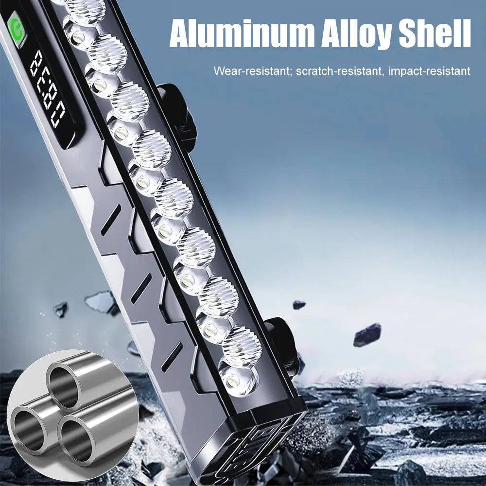 Bicycle Light Front 8/17LED 25500Lumen Bike Light 10000mAh Waterproof Flashlight USB Charging MTB Road Cycling Lamp Accessories