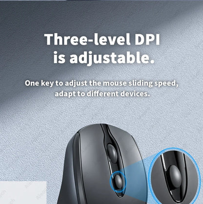 Mysz bezprzewodowa kompaktowa Bluetooth 1600DPI cicha