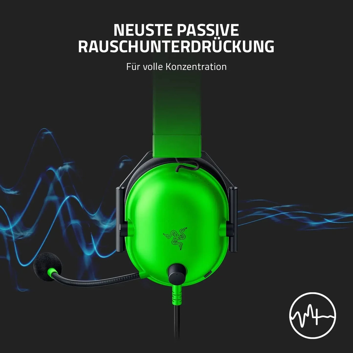 Razer BlackShark V2 X - Słuchawki gamingowe z ANC