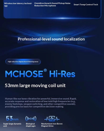 Słuchawki bezprzewodowe MCHOSE V9 Pro Bluetooth 3w1
