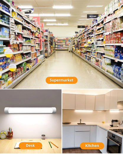 Lampa LED pod szafki kuchenne 10W/20W z przewodem 1,8m | 85-265V