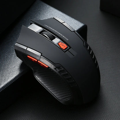Mysz bezprzewodowa 2.4G 1600DPI 6 przycisków USB do PC i laptopa