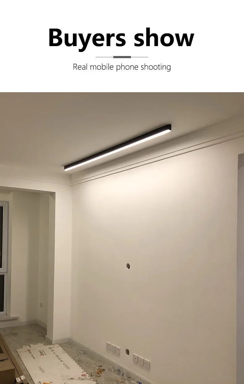 Nowoczesna Lampa Sufitowa LED Nordic – Salon, Kuchnia, Sypialnia, Biuro