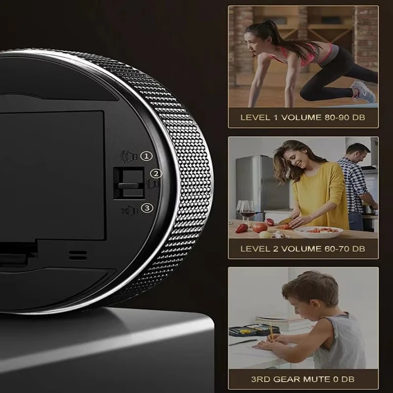 Magnetyczny Timer Kuchenny Obrotowy – Cyfrowy Minutnik do Gotowania