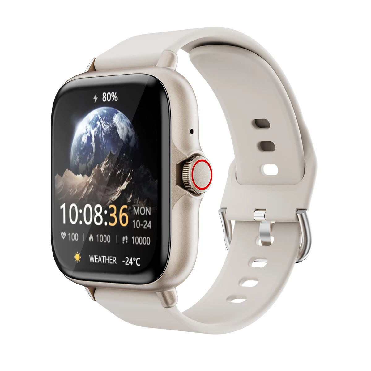 Smartwatch DESERTCAT 1.83'' – Rozmowy, Powiadomienia, Monitor Snu i Sportu