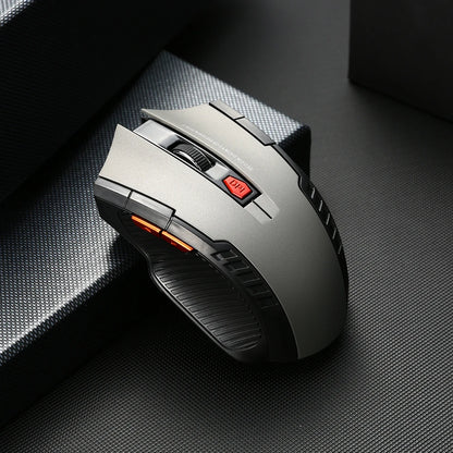 Mysz bezprzewodowa 2.4G 1600DPI 6 przycisków USB do PC i laptopa